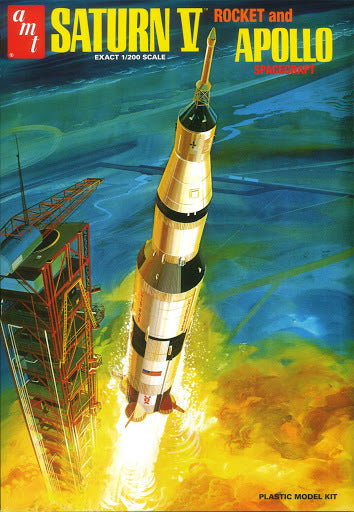 Saturn V Raket 1/200 (AMT)