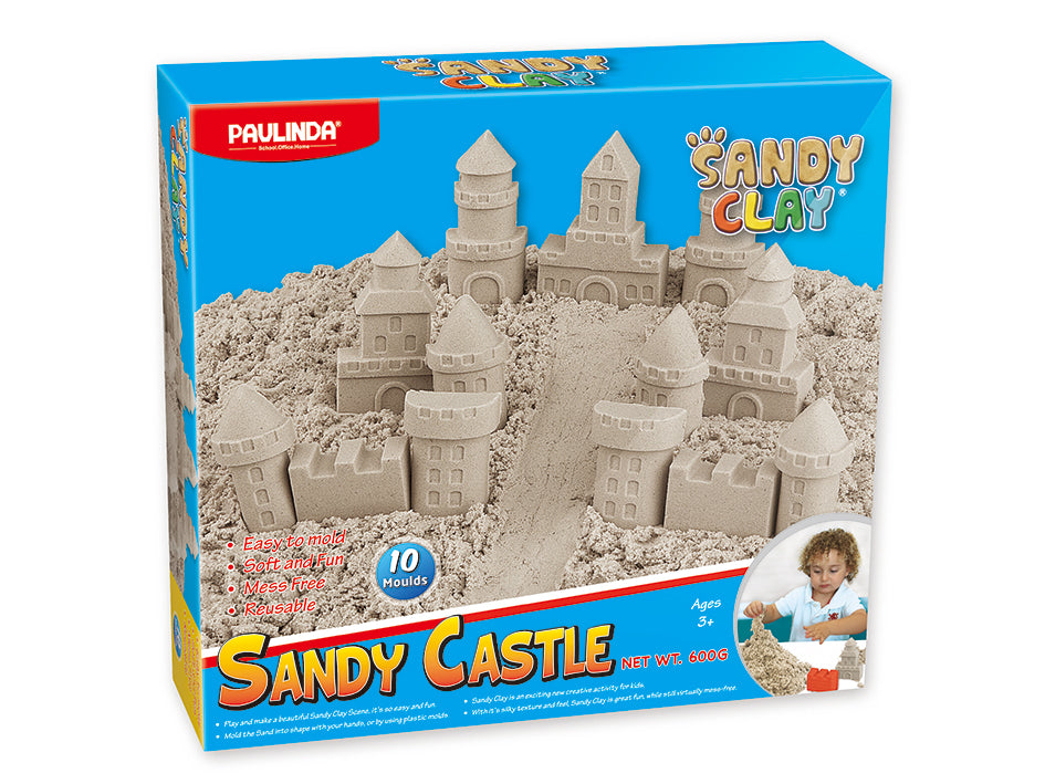 Sandy Clay – Gavesett Sandy Castle 600g - Hobbyhjørna