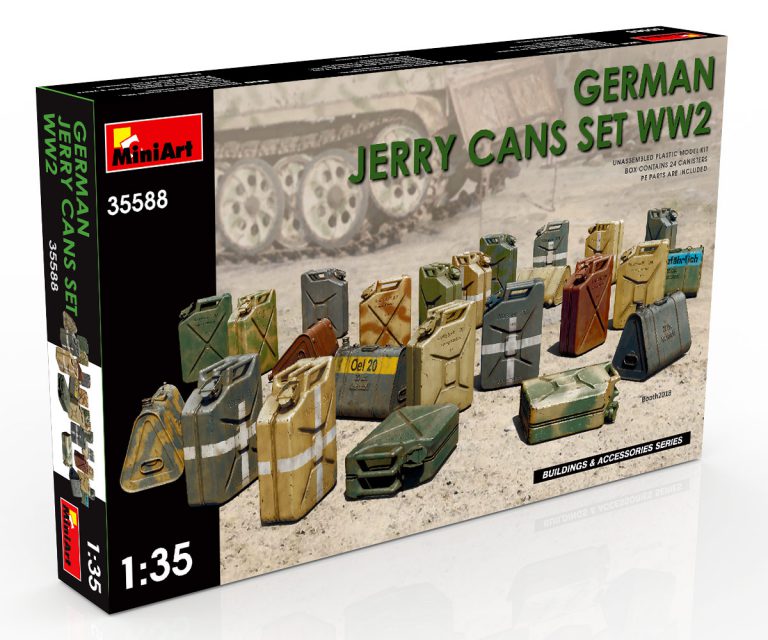Tysk Jerry Can set WW2 1/35
