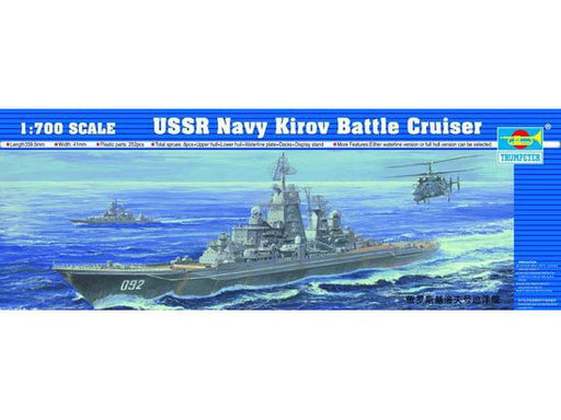 USSR Navy Kirov Battle Cruiser 1/700