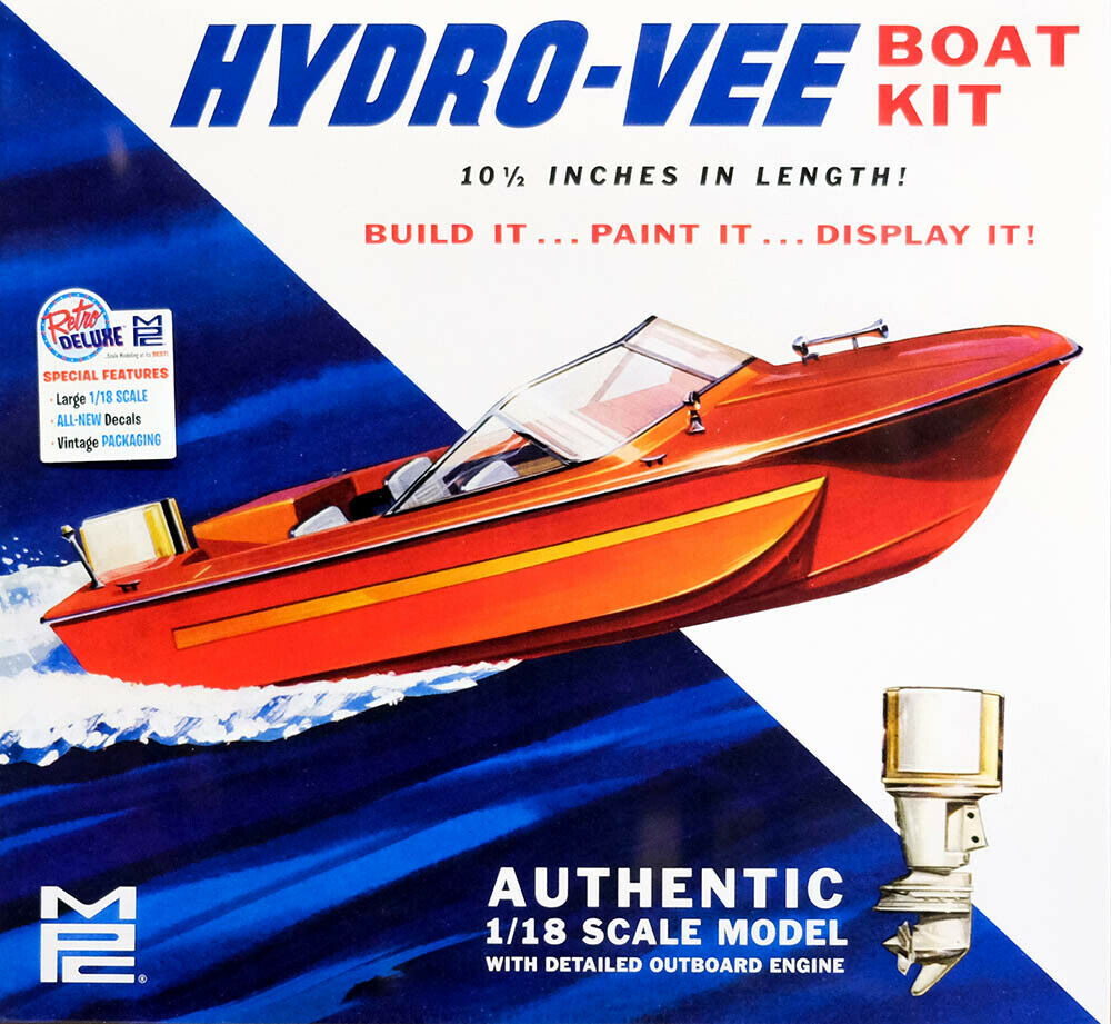 MPC Hydro-Vee Boat 1/18