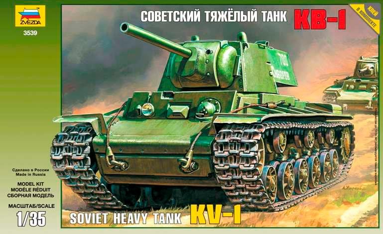 KV-1 Sov.Heavy Tank 1/35 - Hobbyhjørna