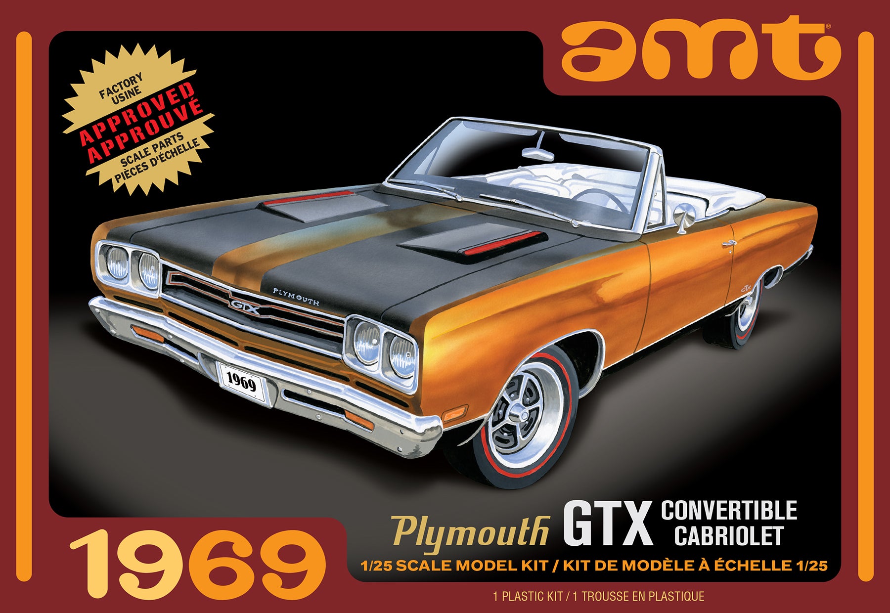 1969 Plymouth GTX Convertible 2T 1/25