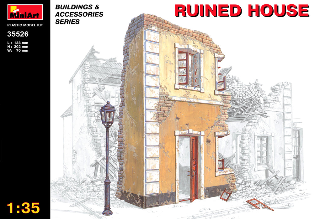 RUINED HOUSE 1/35