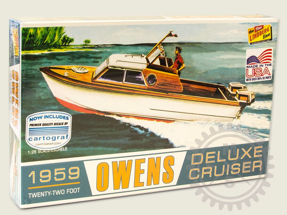 Owens Outboard Cruiser motorbåd 1/25