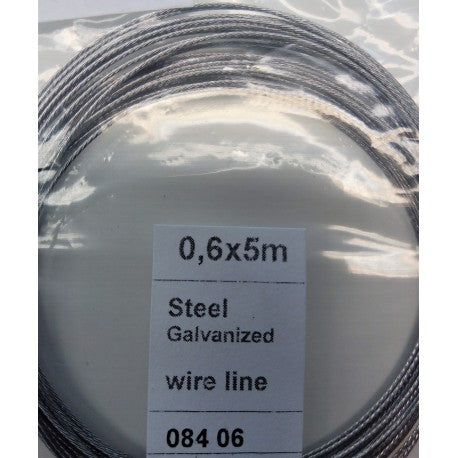 Wire 0.6mm (5m) - Hobbyhjørna